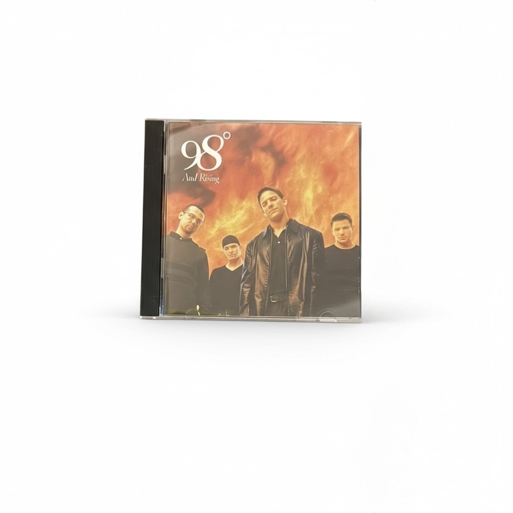98 DEGREES AND RISING vintage CD 1990s boy band pop music nick lache 1998 disc